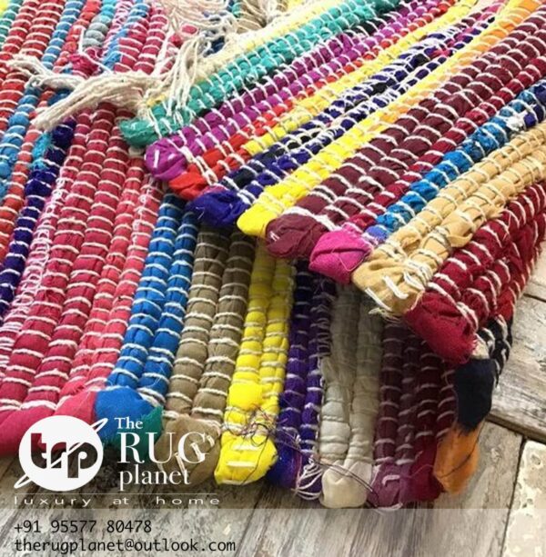 Bring Home a Splash of Sustainability with Chindi Rugs!