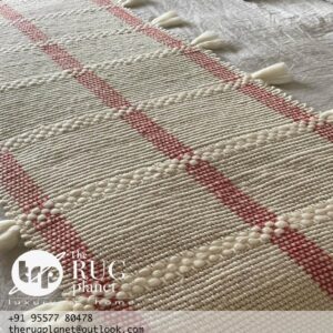 Discover the charm of Flatweave Handloom Rugs from The Rug Planet, Hathras
