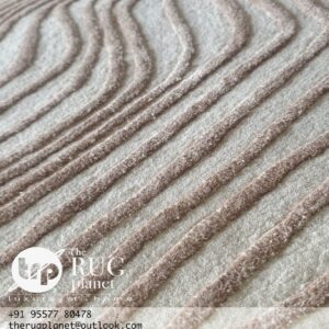 Wool viscose hand crafted